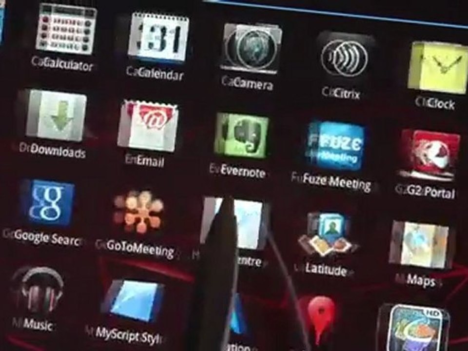 Motorola XOOM 2 video