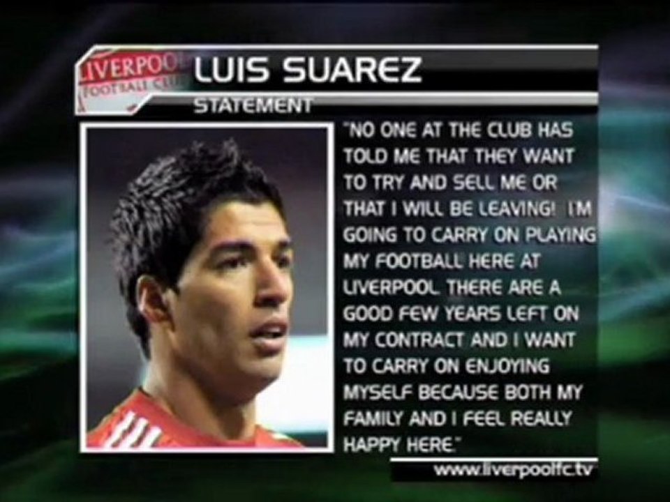 Suarez - Bleibe in Liverpool