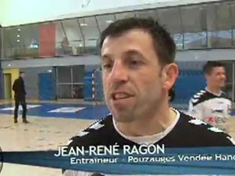 Handball N2M : La Roche Sur Yon - Pouzauges (27-34)