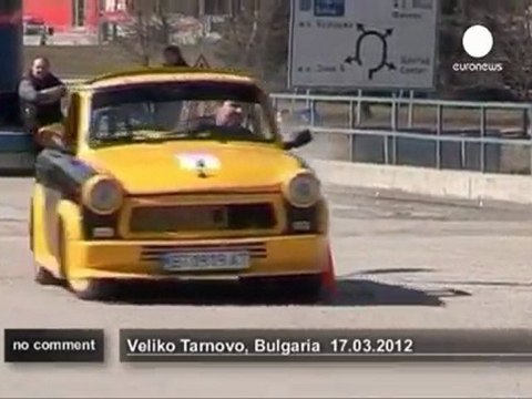 Trabant drivers' meeting in Bulgaria - no comment