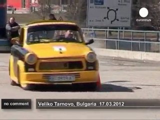 Trabant drivers' meeting in Bulgaria - no comment