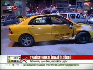 Trafikte Kural İhlali Öldürdü