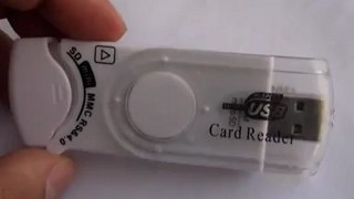 Lettore scheda sim card cellulare sdhc memorie sd micro sd bianca