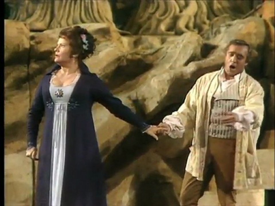 Giacomo Aragall & Eva Marton Tosca Act 1 love duet