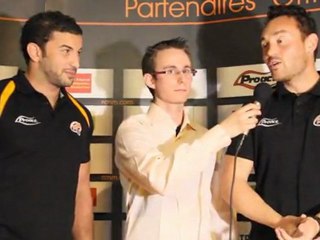 Interview de Guillaume Borwin et de Damien Vidal après la rencontre RCNM-La Rochelle
