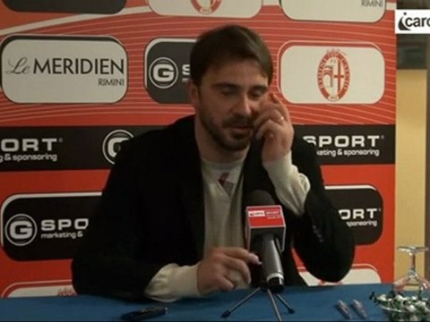 Icaro Sport. Rimini-Poggibonsi, il pregara di D'Angelo