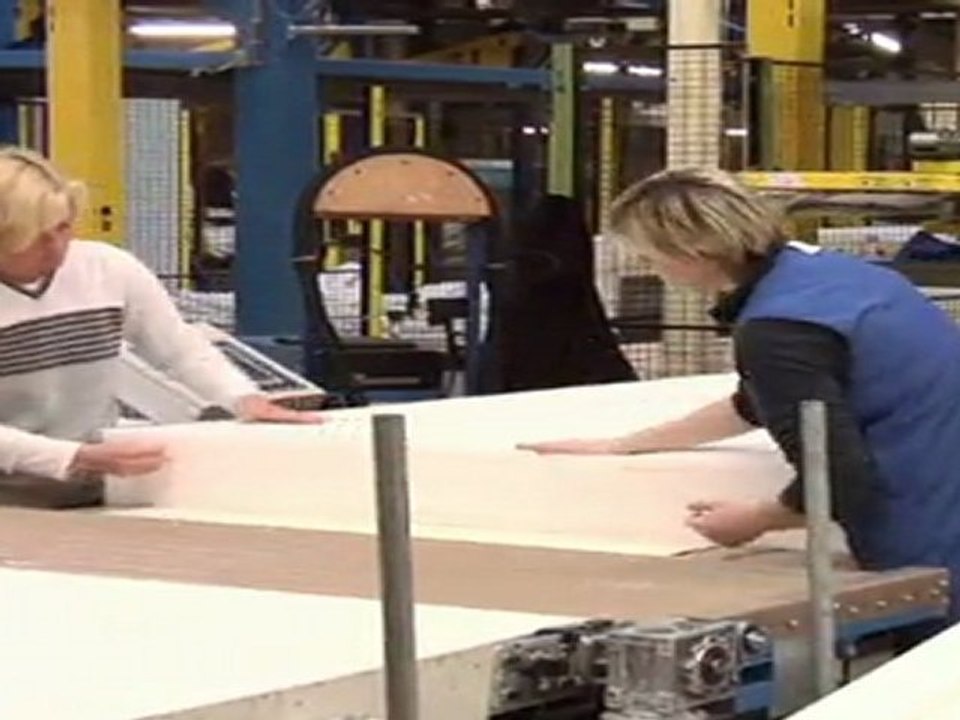 Assemblage final de nos matelas