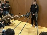 Japanese female wrestling: Team train ahead of the Olympics