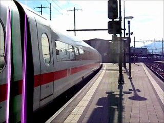 SBB Intercity, ICN, Deutsche Bahn ICE-1 in Olten