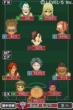 Inazuma Eleven 2 BLIZZARD NDS DS Game Rom Download (EUROPE)