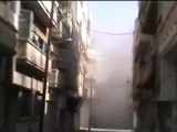 فري برس حمص قصف عنيف على الخالدية  واحتراق البيوت20 3 2012 ج3
