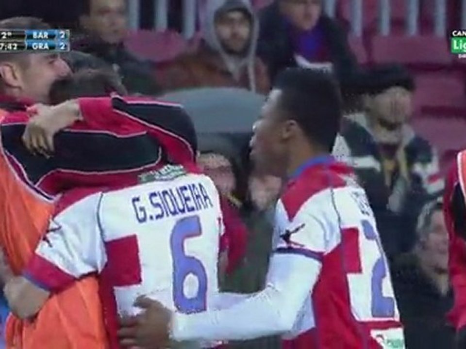 Barcelona - Granada 5-3 Highlights HD 20.03.2012
