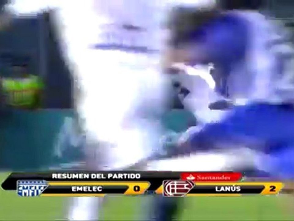 Emelec 0 - 2 Lanús