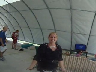 Tina'S First Skydive