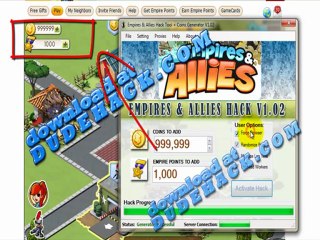Empires and Allies Cheat 2012  -The Best Cheat and Hack Program for Coins and Empire Points