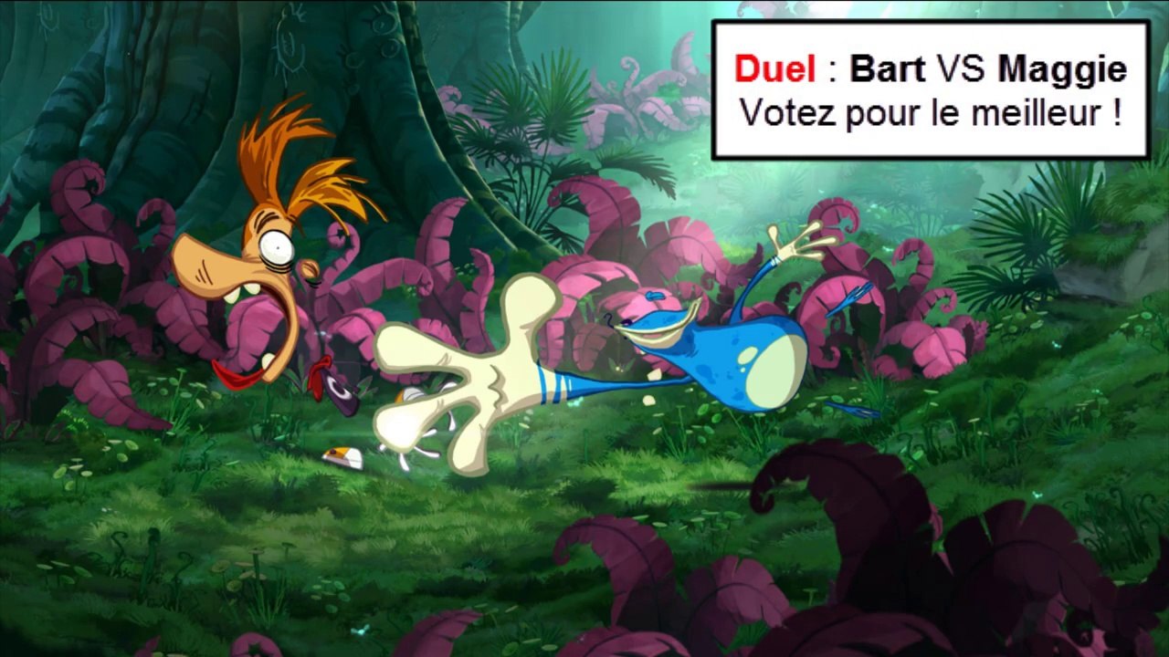 Rayman Origins entre frère et soeur !