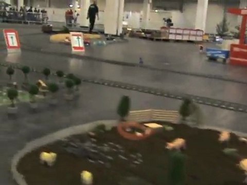 Echtdampftreffen Köln 2008 Eine Runde Mitfahrt fünf Zoll Spur Gmeinder Feldbahn