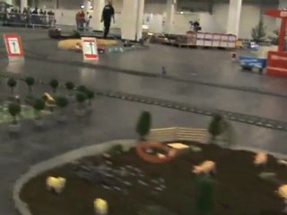 Echtdampftreffen Köln 2008 Eine Runde Mitfahrt fünf Zoll Spur Gmeinder Feldbahn