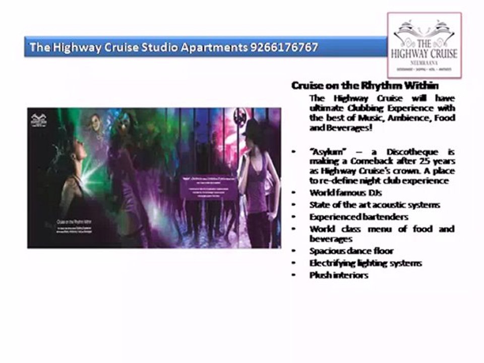 The Highway Cruise Studio Apartments 9266176767