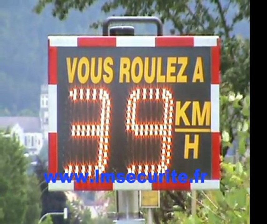 RADAR  PREVENTIF  PEDAGOGIQUE  VIASIS  BASIC4  LM  SECURITE  VIATRAFFIC