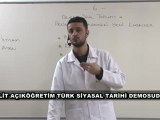 Açıköğretim 3.Sınıf Türk Siyasal Tarihi