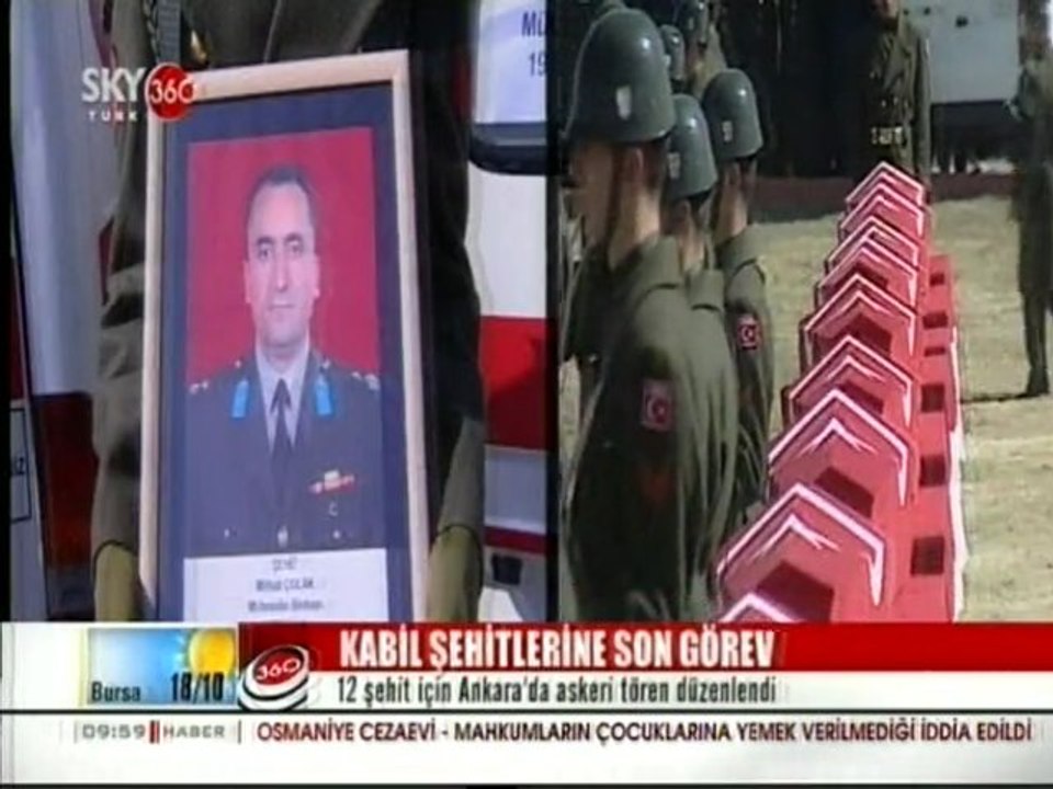 Kabil Şehitlerine Son Görev
