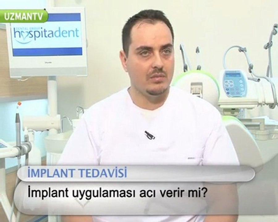Çakma diş (implant) canı çok fazla acıtır mı?-Serkan Tüzün