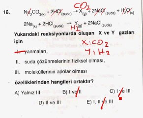 21 mart deneme kimya soru B16