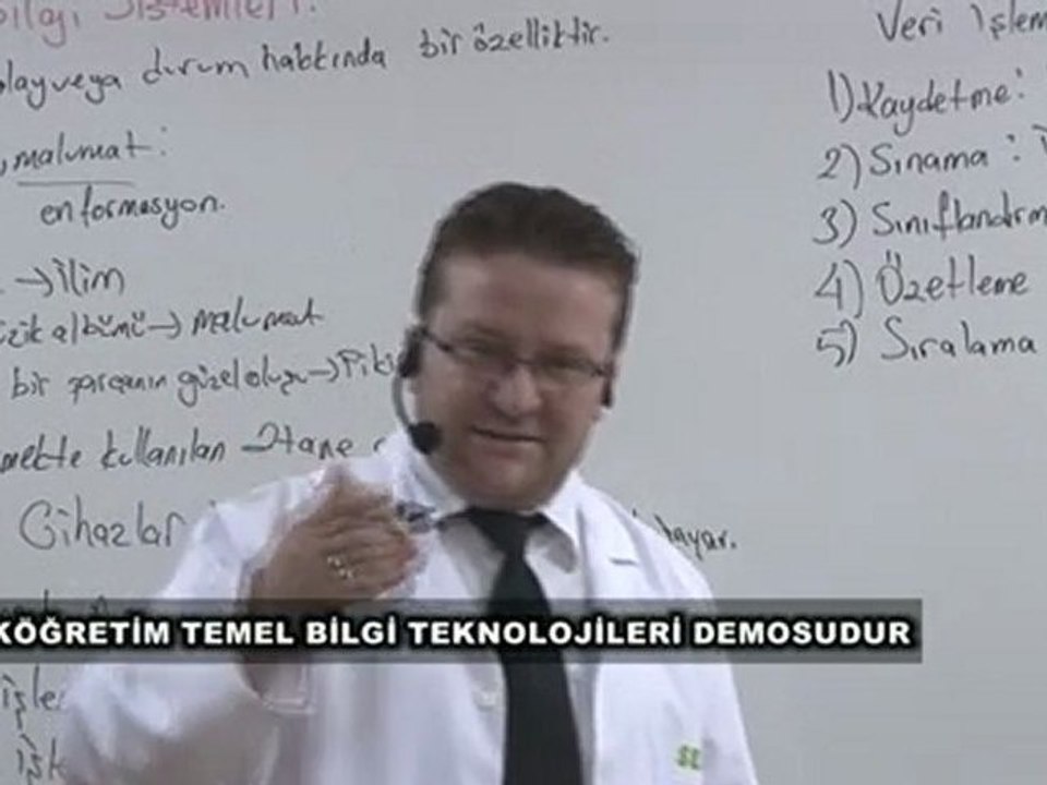 Açıköğretim 1.Sınıf Temel Bilgi Teknolojileri