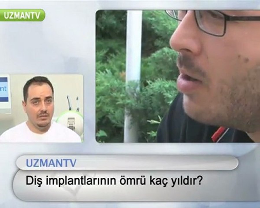 İmplant(vidalı) diş ömrü ne kadardır?-Serkan Tüzün