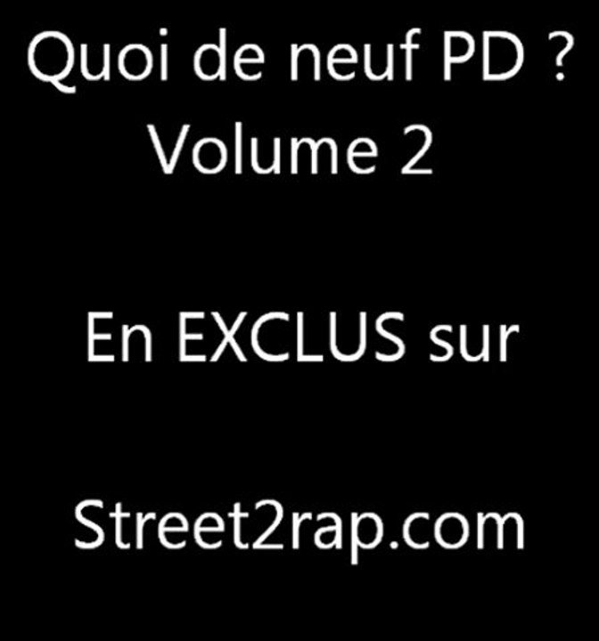 Quoi de neuf pd volume 2 Larmes sang et sueurs