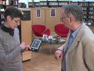 Liseuse numérique à la Bfm