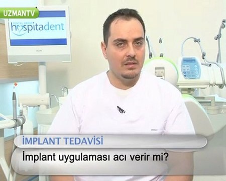 İmplant tedavi sırasında acı verir mi?-Serkan Tüzün