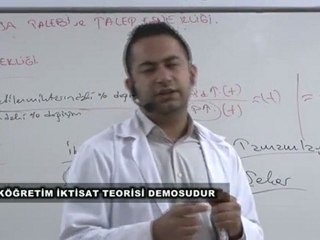 Açıköğretim 2.Sınıf İktisat Teorisi