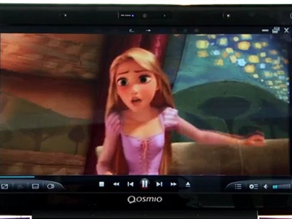Toshiba Qosimo F750 3D video