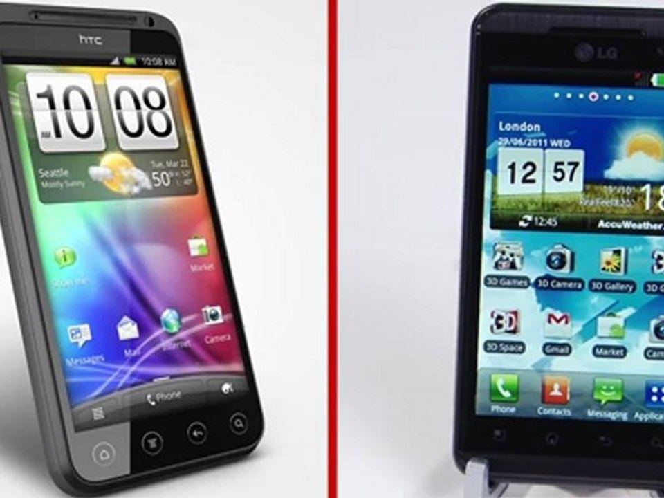 LG Optimus 3D vs HTC Evo 3D