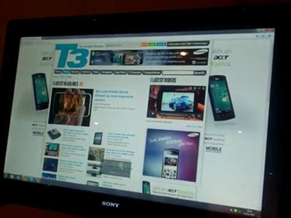 Sony VAIO L Series quick video