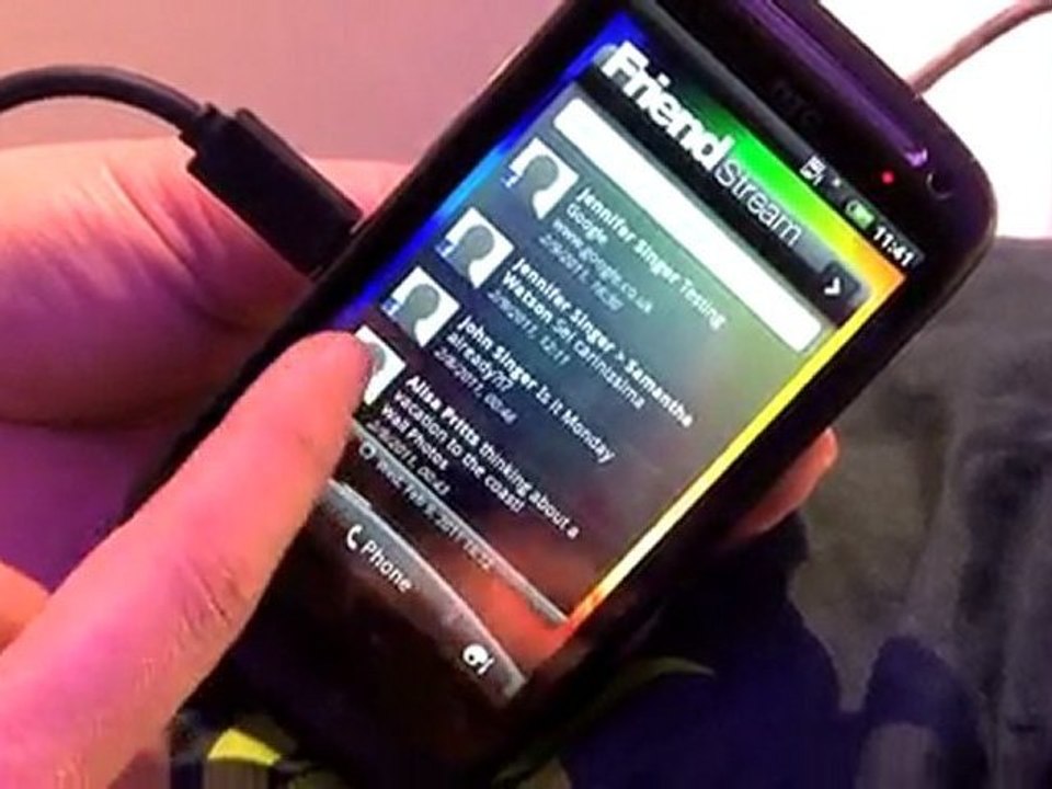 HTC Desire S video