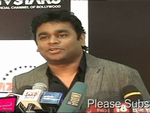 Oscar Award Winner A r Rehman At FICCI Frames Excellence Awards 2012