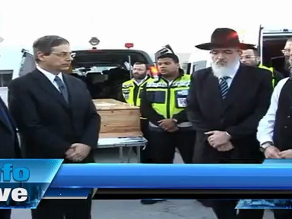 Llegan a Israel féretros de víctimas de matanza en Toulouse