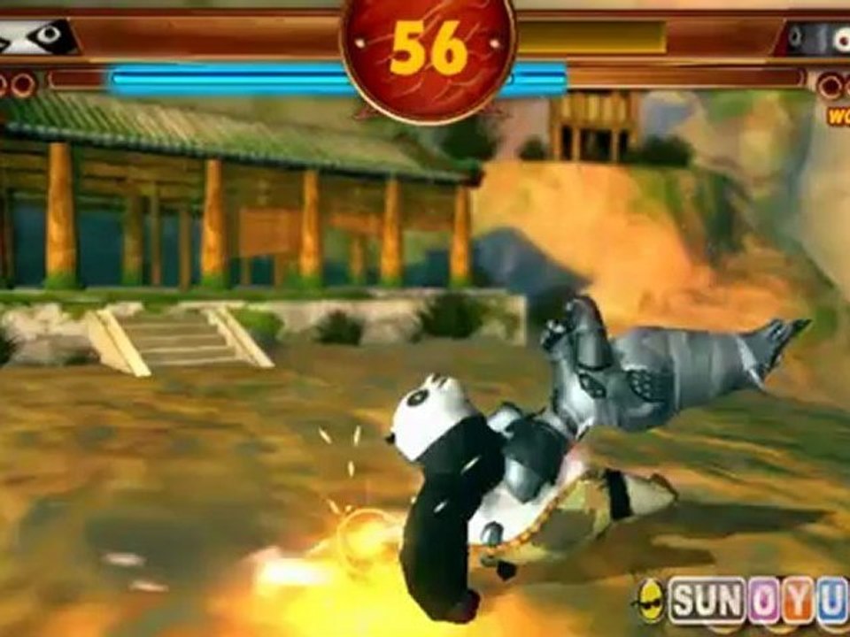 3D Kung Fu Panda - 3D Oyunlar - Sunoyun.com