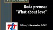 2012-09-24 Roda premsa (What about love)