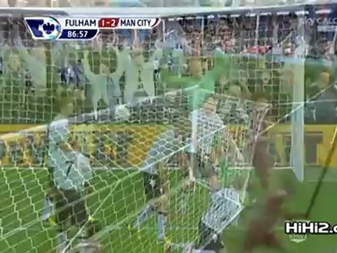 هدف مان سيتي الثاني على فولهام - دجيكو