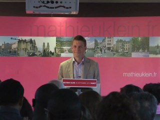 Mathieu Klein : «Je propose aux Nancéiennes et aux Nancéiens d’être leur prochain maire»