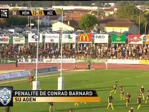 Mont de Marsan-Agen : 16-28 - J6 - Saison 2012-2013