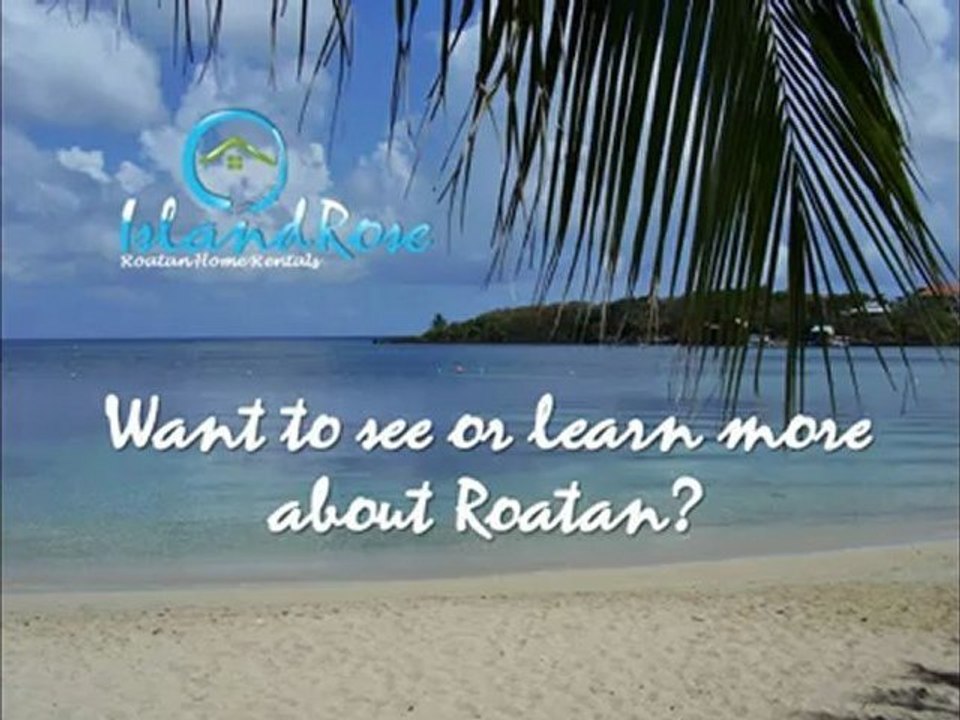 Roatan Honduras, overview of West Bay Beach by Island Rose-Roatan Home Rentals