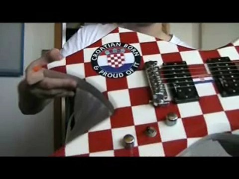 Croatian Custom Guitar - Hrvatska Gitara (Svabo Guitars MEDO - based on BC Rich Warlock)