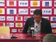 Conférence de presse Stade de Reims - AS Nancy Lorraine : Hubert FOURNIER (SdR) - Jean  FERNANDEZ (ASNL) - saison 2012/2013