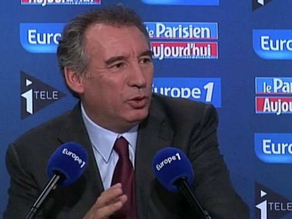 François Bayrou, invité du Grand Rendez-vous sur Europe1/iTélé - 230912