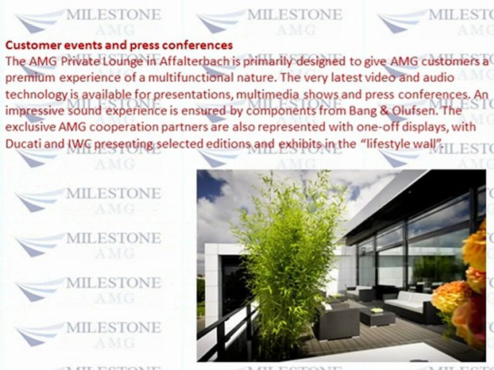 AMG Private Lounge in Affalterbach Now Open